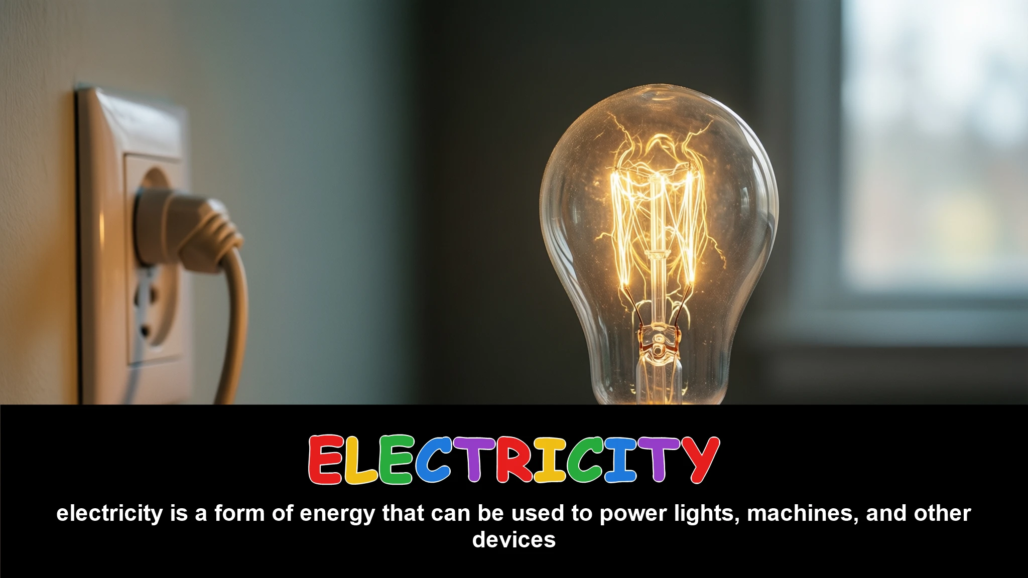 English Illustration for electricity